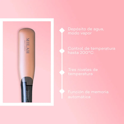 Aqua Glider | Cepillo alaciador de vapor