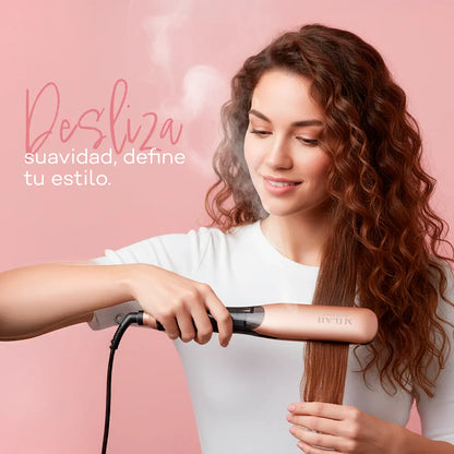 Aqua Glider | Cepillo alaciador de vapor