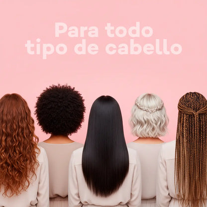 Glossy Set | Kit de sueros para el cabello (Biotina, Argán y Ricino)